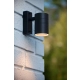 lafabryka.pl Kinkiet ARNE-LED Ø 6,3 cm LED GU10 1x5W 2700K IP44 Black 14867/05/30 Lucide